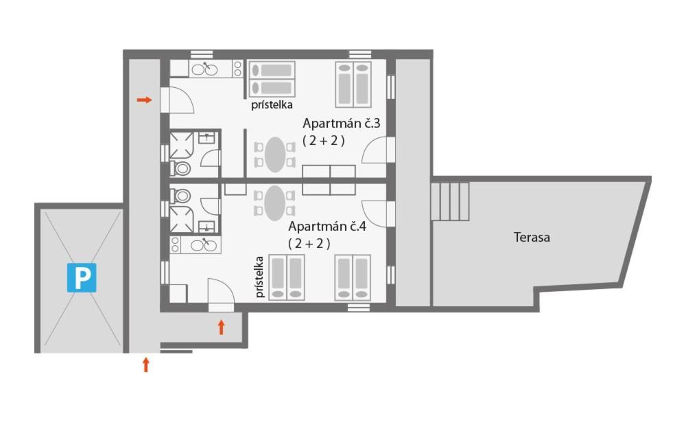 Villa Kristinka โวดีเซ ภายนอก รูปภาพ