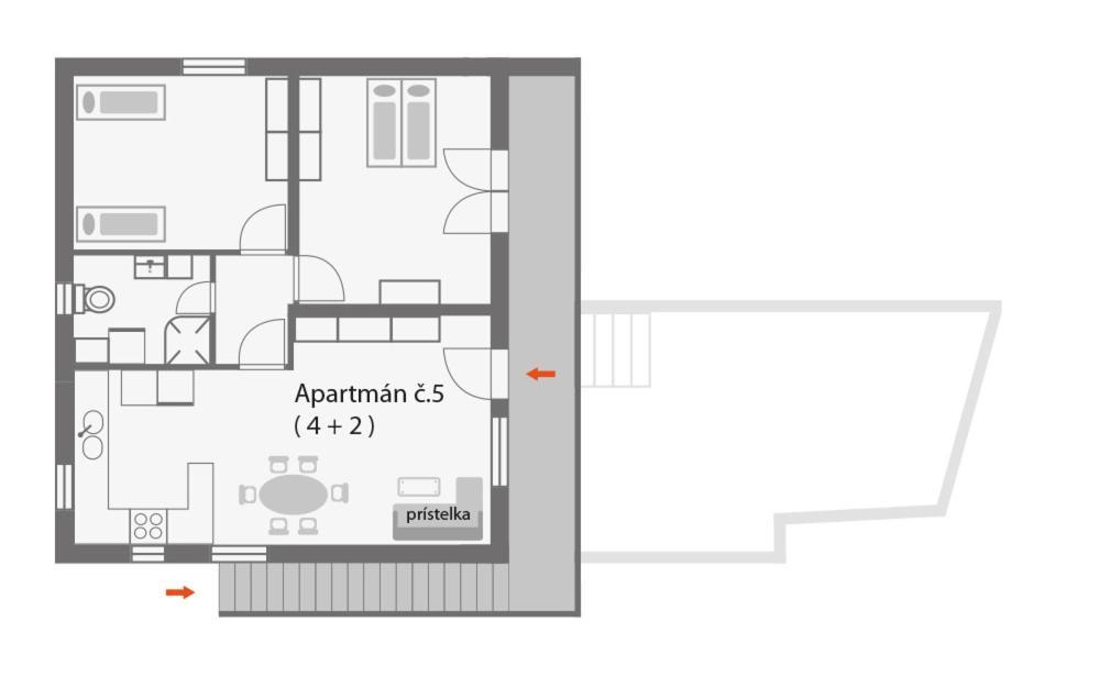 Villa Kristinka โวดีเซ ภายนอก รูปภาพ
